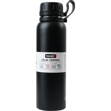 Trendix Çelik Içli Termos 850ML Siyah SKM004-850-SYH