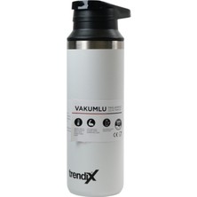 Trendix Çelik Içli Termos 500ML Beyaz SKM018-500-BYZ