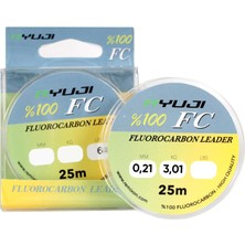 Fishack Fluorocarbon Lider Misina - Ryuji Leader - 25 mt - 0,21MM