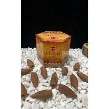 Hem Tütsü Hem Konik Geri Akış  Tütsü Musk 1 Paket 10 Adet