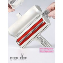Deer Home By Pera İstanbul Pratik Evcil Hayvan Tüy Toplayıcı Aparat - Kedi Köpek Tüy Temizleyici Metal Halı Koltuk Tırmığı