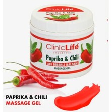Cliniclife Paprika ve Chili Acı Biberli Balsam Masaj Jeli 500 ml