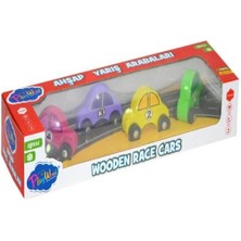 Star 380 Kutuda 4 Asorti Ahşap Yarış Arabaları