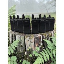 Tekcom El6 Pmr El Telsizi 8'li Ful Set Kulaklık Hediyeli