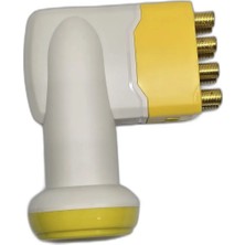 Maza 8’li Lnb - 4K Ultra Hd Uyumlu Octo Universal Lnb - Konnektör Koruyucu Kapaklı