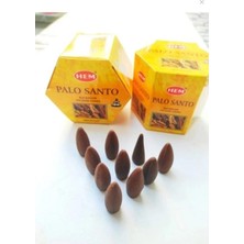 Hem Tütsü Hem Konik Geri Akış  Tütsü Palo Santo 1 Paket 10 Adet