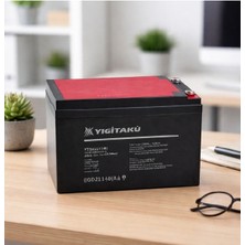 Yiğit Akü 12V-14 Amper Yatık  E-Bıke Akü- 2026 Üretim Ebatlar: 150X101X99MM