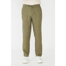 White Stone Haki Erkek Bağcıklı Rahat Kesim Jogger Pantolon