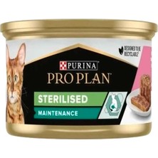 Pro Plan Proplan Kedi Konservesi Somonlu ve Ton Balıklı Kısırlaştırılmış 85 gr