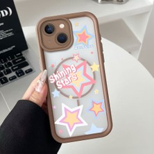 Ucuc iPhone 14 Plus Uyumlu Manyetik Halkalı Yarı Sayda Mat Kamera Koruma Anti-Darbe Silikon Kılıf