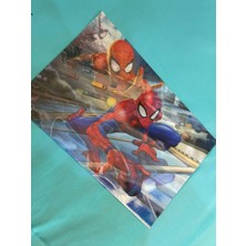 Gönülden Tasarım 21X14 cm 3 Boyutlu Spiderman Arma Dikiş Giyim Aksesuarı