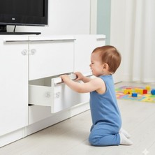 Go İthalat 2&amp;apos;li Mini Çok Amaçlı Kilit- Çocuk Güvenlik Gereçkerli Çekmece,dolap,kapak Kilidi (5263)