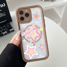 Ucuc iPhone 14 Pro Uyumlu Manyetik Halkalı Yarı Sayda Mat Kamera Koruma Anti-Darbe Silikon Kılıf