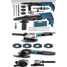 Moonshop Pro Full Set Hilti Kırıcı Delici ve Bakır Sargılı Taşlama Spral ve Hediyeleri....