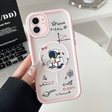 Ucuc iPhone 11 Uyumlu Manyetik Halkalı Yarı Sayda Mat Kamera Koruma Anti-Darbe Silikon Kılıf