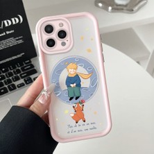 Ucuc iPhone 14 Pro Max Uyumlu Manyetik Halkalı Yarı Sayda Mat Kamera Koruma Anti-Darbe Silikon Kılıf