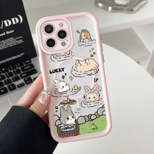 Ucuc iPhone 15 Pro Max Uyumlu Manyetik Halkalı Yarı Sayda Mat Kamera Koruma Anti-Darbe Silikon Kılıf