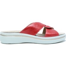 Kifidis Home K63 Kifidis Italy Anatomik Kadın Deri Terlik 36-41