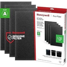 SHC4200 Honeywell HRF-A300 Hava Temizleyici Ön Kit Filtresi, 4'lü Paket - Alerjen Hava Filtresi Toz, V