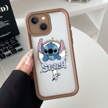 Ucuc iPhone 13 Uyumlu Manyetik Halkalı Yarı Sayda Mat Kamera Koruma Anti-Darbe Silikon Kılıf