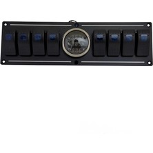 Shuivan Shuıvan Switch Panel 8'li Dijital Seviye + Voltmetre Kontrol Paneli