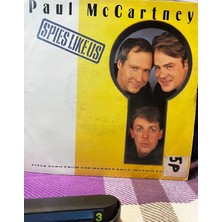 Plakantik Paul Mccartney - Spies Like Us / My Carnival 7" Vinyl Single (1985) R 6118