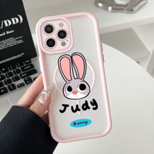 Ucuc iPhone 16 Pro Max Uyumlu Manyetik Halkalı Yarı Sayda Mat Kamera Koruma Anti-Darbe Silikon Kılıf