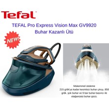 Tefal Pro Express Vision Max GV9920 Buhar Kazanlı Ütü  + Xiaomi Bluetooth Hoparlör Hediye