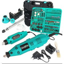Moonshop Japan 1000 Wf Çok Amaçlı Devir Ayarli 355 Parça Hobi Gravür Seti Oyma Seti El Motoru Usta Set