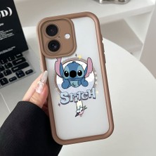 Ucuc iPhone 16 Uyumlu Manyetik Halkalı Yarı Sayda Mat Kamera Koruma Anti-Darbe Silikon Kılıf