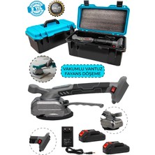 Moonshop Yüksek Performanslı 2000 Dxf Çift Akülü Titreşimli Vantuzlu Seramik Fayans Cam Döşeme Makinesi...