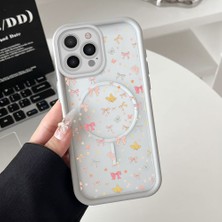 Ucuc iPhone 16 Pro Max Uyumlu Manyetik Halkalı Yarı Sayda Mat Kamera Koruma Anti-Darbe Silikon Kılıf