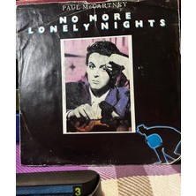 Plakantik Paul Mccartney - No More Lonely Nights - Orijinal 45'lik Plak (1984)