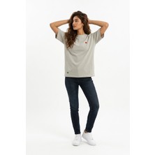 Unisex Kalp Oversize T-Shirt