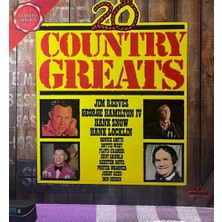Plakantik 20 Country Greats Lp | Pickwick Records | Limited Edition | Ingiltere Baskı