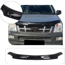 Brsplast Isuzu D-Max Uyumlu 2002 ve Üzeri Abs Kaput Rüzgarlığı