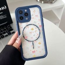 Ucuc iPhone 16 Pro Max Uyumlu Manyetik Halkalı Yarı Sayda Mat Kamera Koruma Anti-Darbe Silikon Kılıf