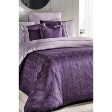 First Choice London %100 Pamuk Saten Jakarlı Çift Kişilik Nevresim Takımı