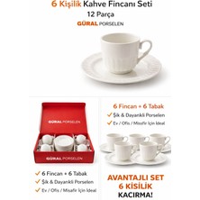 Kahve Takımı Güral Porselen 6 Lı