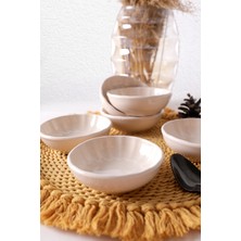 Keramika Krem Sirius Çerezlik / Sosluk 10 cm 6 Adet 030