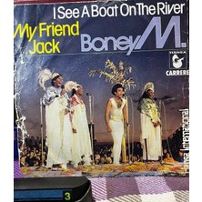 Plakantik Boney M. - I See A Boat On The River / My Friend Jack - Orijinal 45'lik (1980)