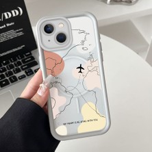 Ucuc iPhone 13 Uyumlu Manyetik Halkalı Yarı Sayda Mat Kamera Koruma Anti-Darbe Silikon Kılıf