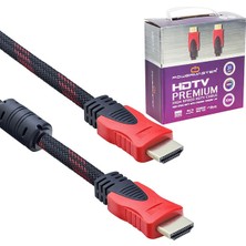 Angel Of Life HDMI Kablo 10 Metre 1.4 V Örgülü Kutulu Powermaster