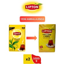 Lipton Yellow Label Dökme Çay 2 kg Siyah Çay Aromalı Yüksek Kalite Türkiye Menşeli