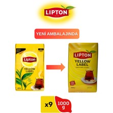 Lipton Yellow Label Dökme Çay 1 kg x 9 Adet 1 Koli