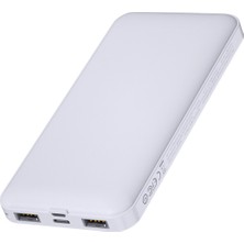 Rock P86 TBP21 2 Çıkışlı 10000 Mah Taşınabilir Powerbank