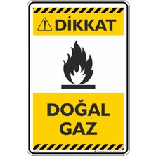 İsg Tabelam 25X35CM/ETIKET/DOĞAL Gaz