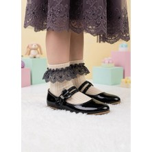 Altın Pabuç Çocuk Babet - Fiyonklu Rahat Taban Günlük, Okul ve Düğün Ayakkabısı