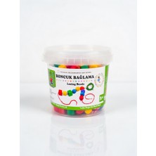 True Toys Ahşap Boncuk Dizme Seti (90 Ahşap Boncuk)