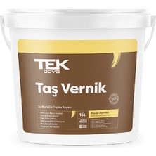 Tek Boya Su Bazlı Taş Vernik 2,5l Şeffaf Renk